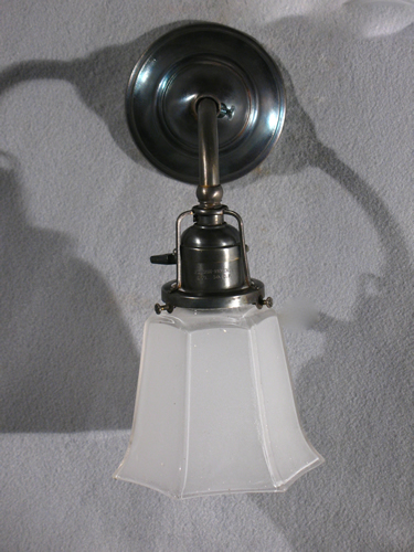 Set of 6 Sconces with 6-sided Shades